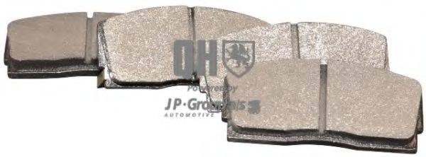 Комплект гальмівних колодок, дискове гальмо JP GROUP 5263600119