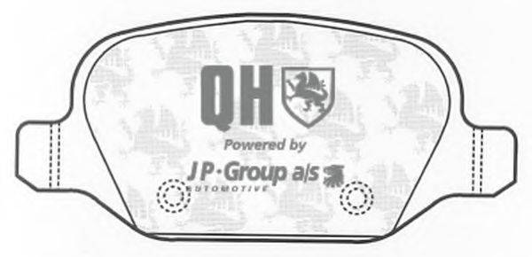 JP GROUP 3363700519 Комплект тормозных колодок, дисковый тормоз
