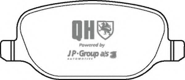 JP GROUP 3063700219 Комплект тормозных колодок, дисковый тормоз