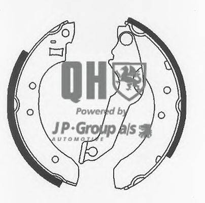 Комплект гальмівних колодок JP GROUP 1563901319