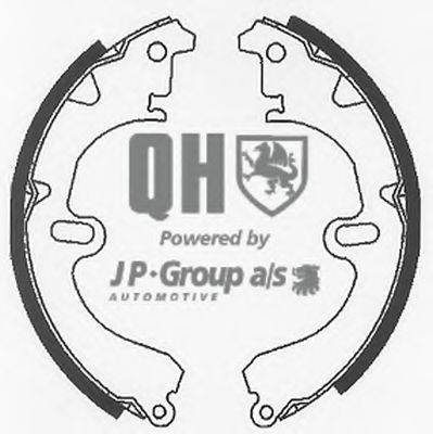 Комплект гальмівних колодок JP GROUP 4863900619