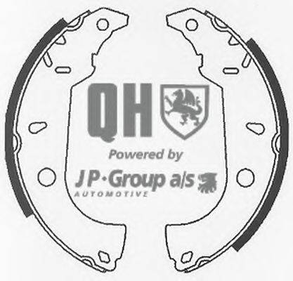 Комплект тормозных колодок JP GROUP 3363900119