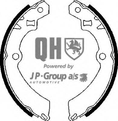 Комплект гальмівних колодок JP GROUP 4763900119