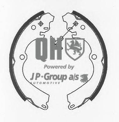 Комплект гальмівних колодок JP GROUP 4663900119