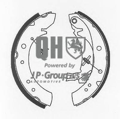 JP GROUP 4163900419 Комплект тормозных колодок