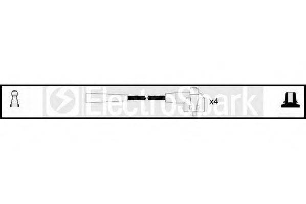 STANDARD OEK223 Комплект дротів запалення