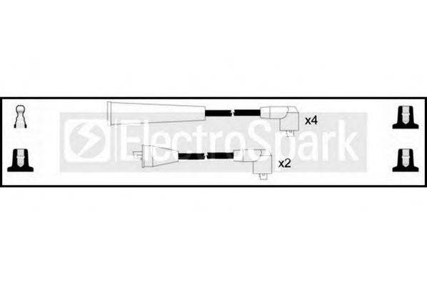 STANDARD OEK474 Комплект дротів запалення
