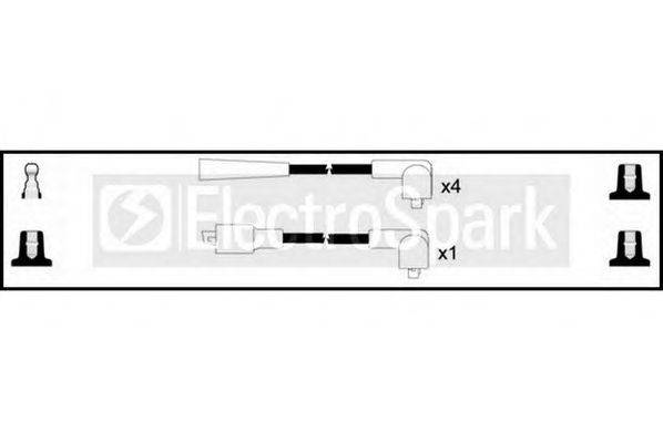 Комплект проводов зажигания STANDARD OEK012
