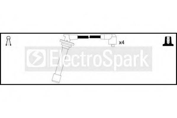 STANDARD OEK021 Комплект проводов зажигания