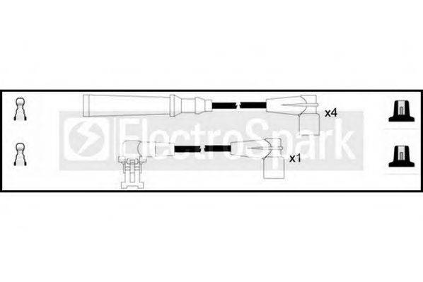 STANDARD OEK622 Комплект дротів запалення
