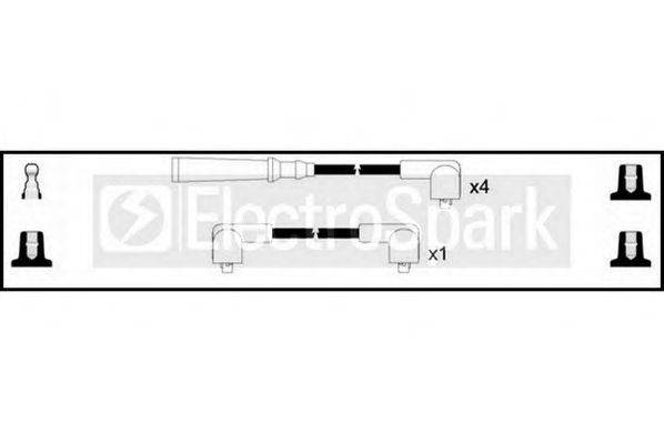 Комплект проводов зажигания STANDARD OEK142