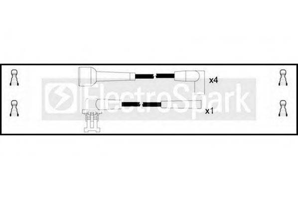 STANDARD OEK181 Комплект проводов зажигания