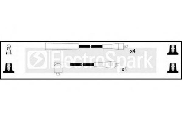 STANDARD OEK102 Комплект дротів запалення