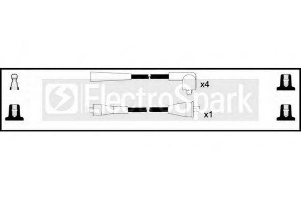Комплект проводов зажигания STANDARD OEK075