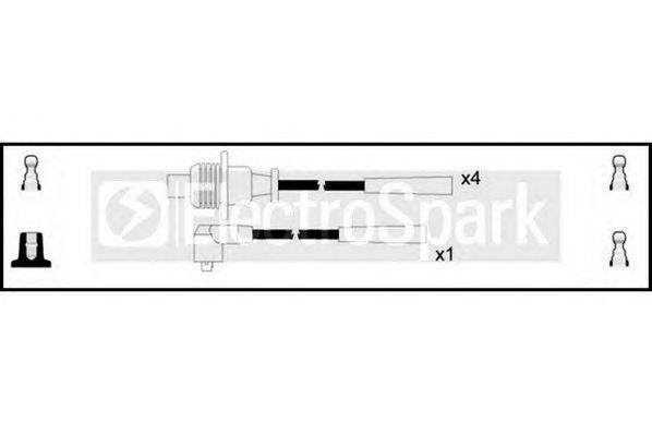 STANDARD OEK233 Комплект проводов зажигания