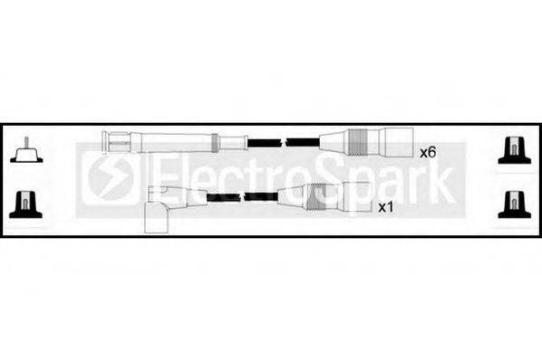 STANDARD OEK162 Комплект дротів запалення