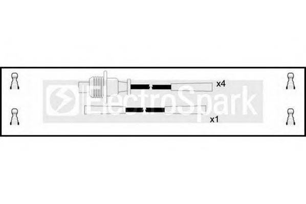 Комплект дротів запалення STANDARD OEK064