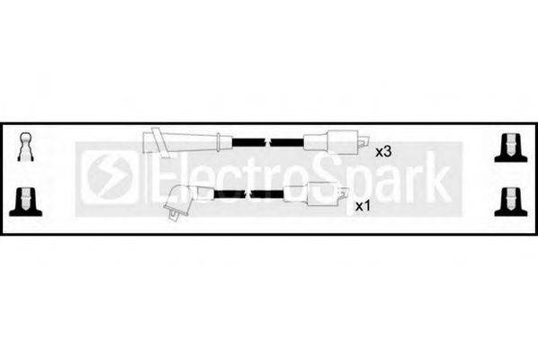 STANDARD OEK665 Комплект проводов зажигания