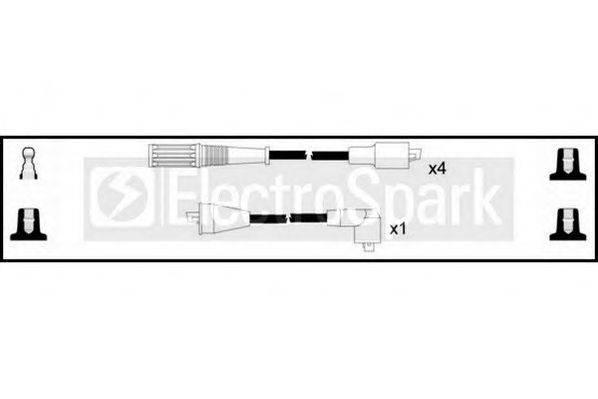 Комплект проводов зажигания STANDARD OEK015