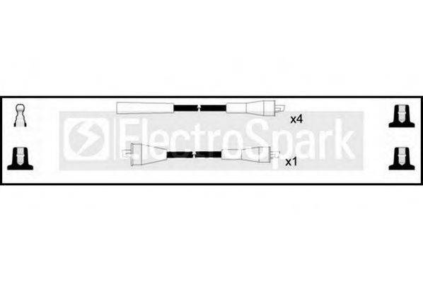 STANDARD OEK230 Комплект дротів запалення