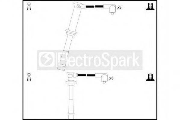 STANDARD OEK339 Комплект проводов зажигания