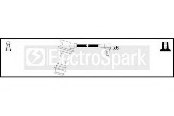 STANDARD OEK455 Комплект проводов зажигания