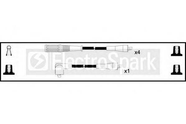 Комплект проводов зажигания STANDARD OEK260
