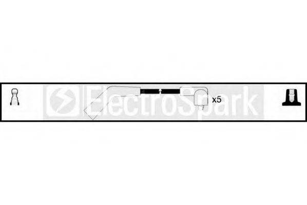 STANDARD OEK591 Комплект проводов зажигания