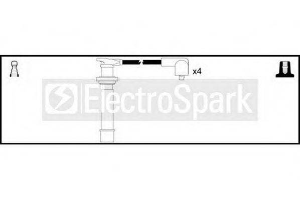 STANDARD OEK653 Комплект проводов зажигания