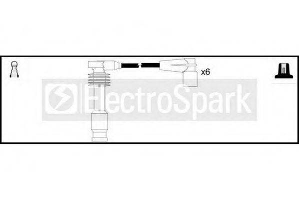 Комплект проводов зажигания STANDARD OEK434