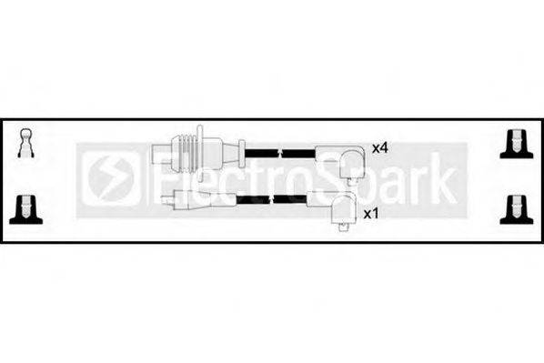 STANDARD OEK383 Комплект дротів запалення