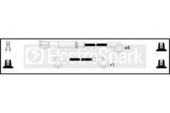 STANDARD OEK128 Комплект дротів запалення