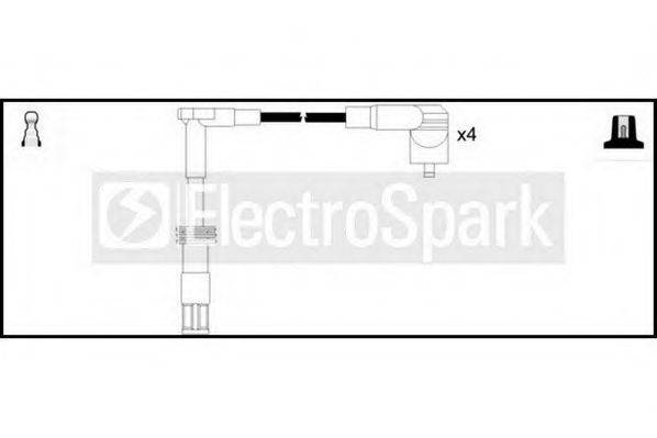 Комплект проводов зажигания STANDARD OEK483