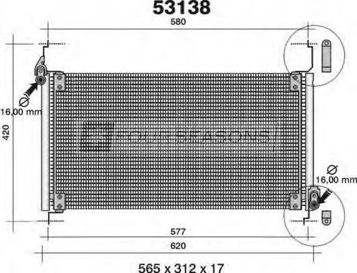 Конденсатор, кондиціонер STANDARD F4-53138