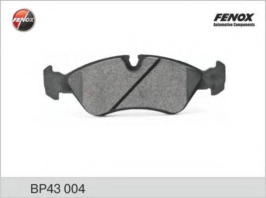 FENOX BP43004 Комплект тормозных колодок, дисковый тормоз