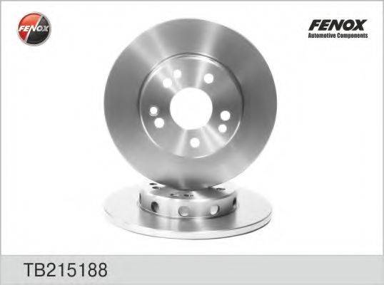 FENOX TB215188 гальмівний диск