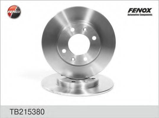 FENOX TB215380 гальмівний диск