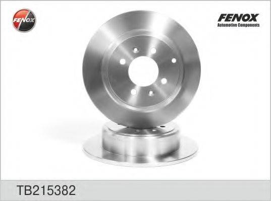 гальмівний диск FENOX TB215382