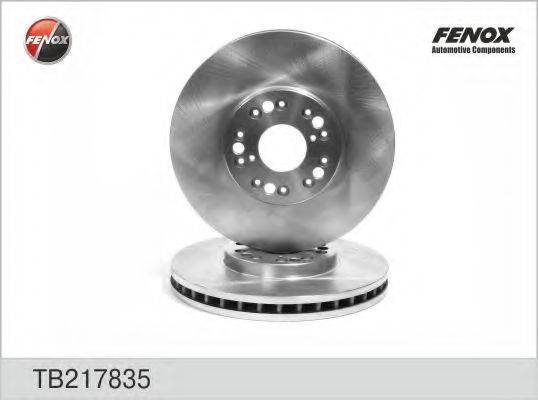 FENOX TB217835 гальмівний диск
