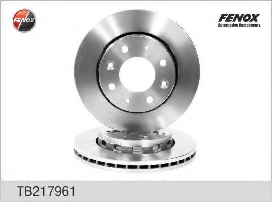 гальмівний диск FENOX TB217961