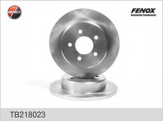 FENOX TB218023 Тормозной диск