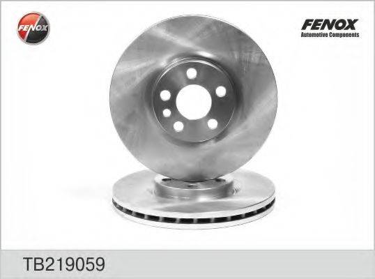 FENOX TB219059 Тормозной диск