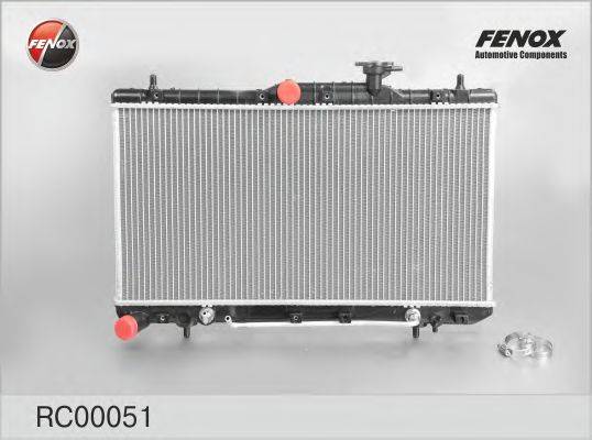 FENOX RC00051 Радиатор, охлаждение двигателя