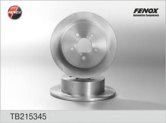 FENOX TB215345 Тормозной диск