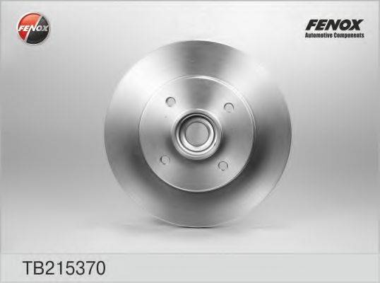 FENOX TB215370 Тормозной диск