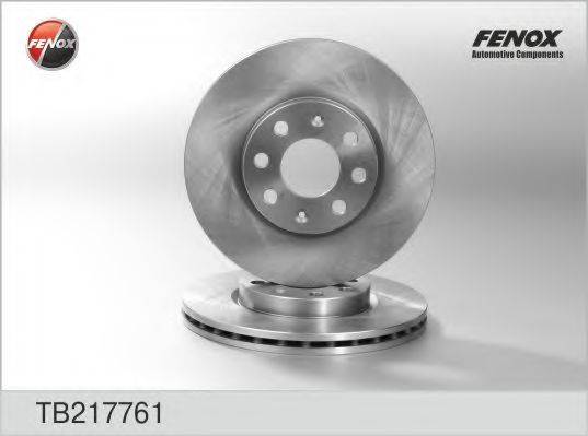 FENOX TB217761 Тормозной диск