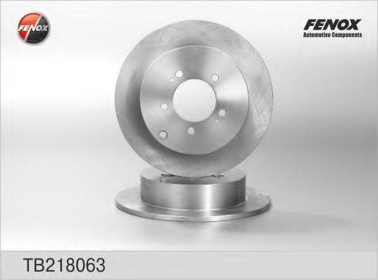 гальмівний диск FENOX TB218063