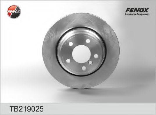 FENOX TB219025 Тормозной диск