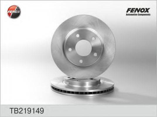 гальмівний диск FENOX TB219149