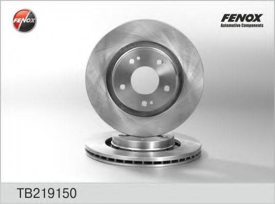 гальмівний диск FENOX TB219150